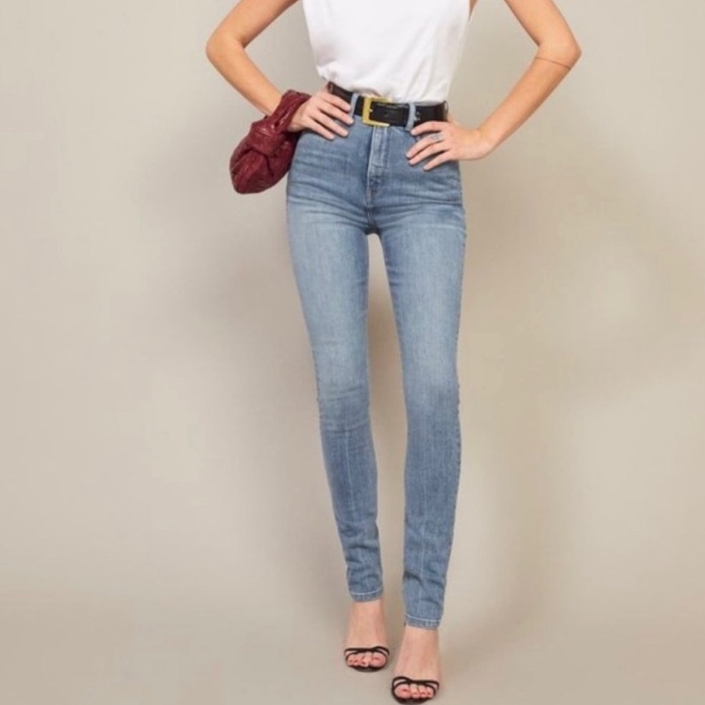 Reformation Ultra High Waist Skinny Jeans - Picture 2 of 5
